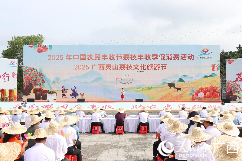 2025年中国农民丰收节荔枝丰收季促消费活动开幕(图1)