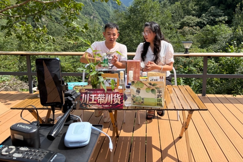 工会赋能助农增收 “川工带川货”平武专场第二场直播开播(图1)