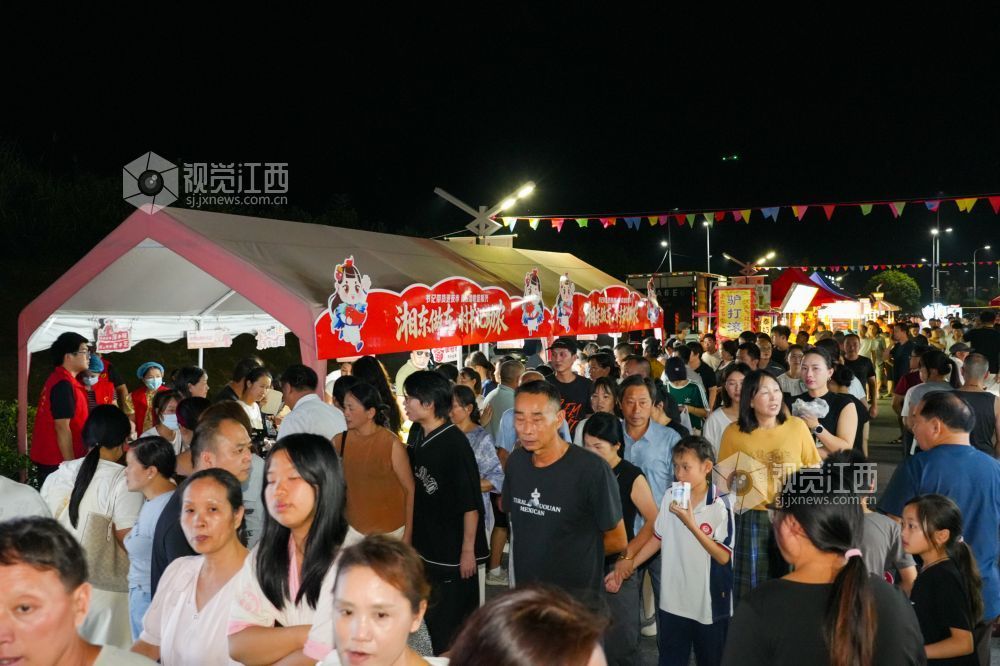 萍乡：夜市直播带货 助农增收促振兴（图）(图6)